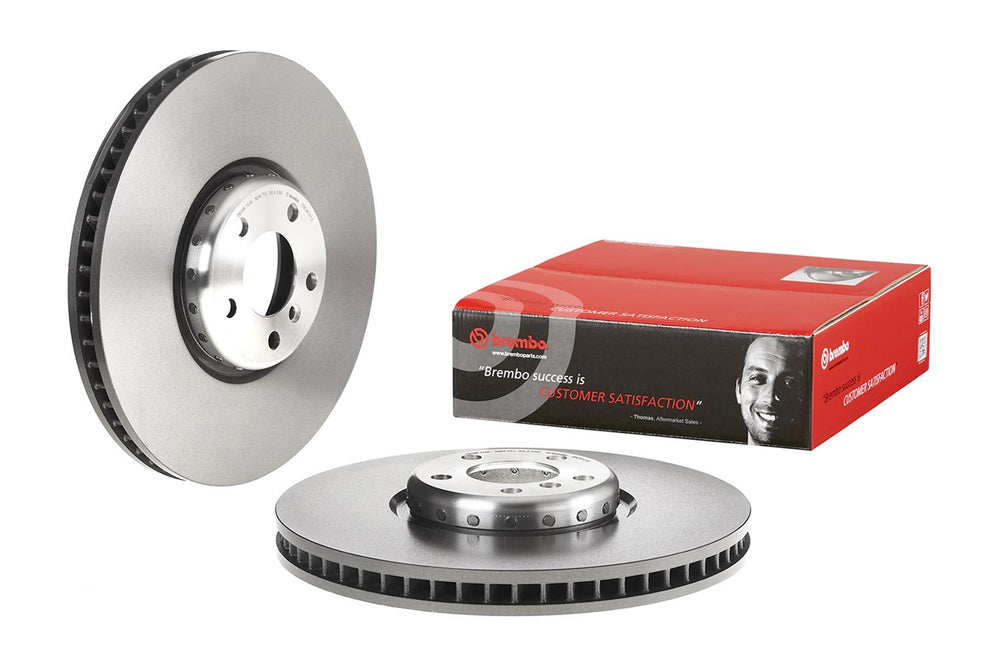 Brembo 10-11 BMW X6 Front Left Premium UV Coated OE Equivalent Rotor