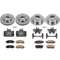 Power Stop 08-17 Mitsubishi Lancer Front & Rear Autospecialty Brake Kit w/Calipers