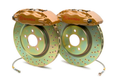 Brembo 11-21 Grand Cherokee (Excl. SRT) Fr GT BBK 6 Piston Cast 2pc 380x34 2pc Rotor Drilled-Black