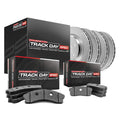Power Stop 08-12 Infiniti EX35 Front & Rear Track Day SPEC Brake Kit
