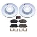 Power Stop 17-21 Tesla X Rear Z17 Coated Brake Kit
