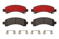 Brembo 03-17 Chevy Express 2500/03-17 Savana 3500 Rear Premium NAO Ceramic OE Equivalent Pad