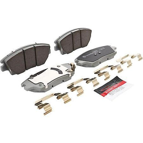 Brembo 17-20 Hyundai Elantra/16-21 Tucson Front Premium NAO Ceramic OE Equivalent Pad