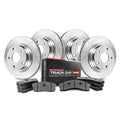 Power Stop 12-17 Volkswagen CC Front & Rear Track Day SPEC Brake Kit