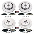 Power Stop 13-19 Ford Explorer Front & Rear Z17 Evolution Geomet Coated Brake Kit