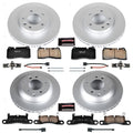 Power Stop 11-17 Volkswagen Touareg Front & Rear Z23 Evolution Sport Coated Brake Kit