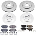 Power Stop 2019 Hyundai Veloster Front & Rear Z17 Evolution Geomet Coated Brake Kit