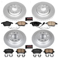 Power Stop 05-10 Volkswagen Jetta Front & Rear Z23 Evolution Sport Coated Brake Kit