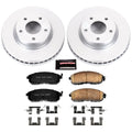 Power Stop 2019 Nissan Sentra Front & Rear Z17 Evolution Geomet Coated Brake Kit