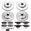 Power Stop 15-18 Subaru Legacy Front & Rear Z17 Evolution Geomet Coated Brake Kit