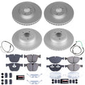 Power Stop 2019 BMW X6 Front and Rear Z17 Coated Brake Kit