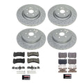 Power Stop 18-20 Subaru WRX STI Front & Rear Z17 Coated Brake Kit