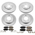 Power Stop 16-17 Hyundai Veloster Front & Rear Z17 Evolution Geomet Coated Brake Kit