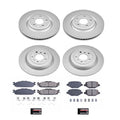 Power Stop 11-19 Lincoln MKT Front & Rear Z17 Coated Brake Kit