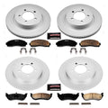 Power Stop 02-05 Ford Explorer Front & Rear Z17 Evolution Geomet Coated Brake Kit
