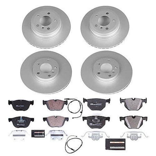 Power Stop 16-18 BMW X5 Front & Rear Euro-Stop Brake Kit