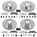Power Stop 00-02 Subaru Legacy Front & Rear Z26 Street Warrior Brake Kit