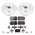Power Stop 02-04 Mercedes-Benz C32 AMG Front & Rear Euro-Stop Brake Kit