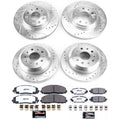 Power Stop 18-19 Jeep Wrangler Front & Rear Z36 Truck & Tow Brake Kit