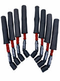 Granatelli 99-23 GM LS2/LS3/LSA/LS7/LS9 Hi-Perf Coil-Near-Plug Wire Conn Kit w/Red Jacket/Blk Sleeve