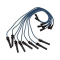 Granatelli 10-14 Ford 6.2L Perf Wire Set w/Inserts/Red Hi-Temp Jacket/Black Fire Sleeve