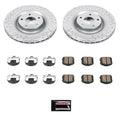 Power Stop 06-13 Chevrolet Corvette Front Z26 Street Warrior Brake Kit
