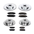 Power Stop 07-08 Cadillac Escalade Front & Rear Z23 Evolution Sport Brake Kit