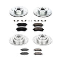 Power Stop 00-02 Subaru Legacy Front & Rear Z23 Evolution Sport Brake Kit