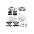 Power Stop 13-15 Acura ILX Front & Rear Z23 Evolution Sport Brake Kit