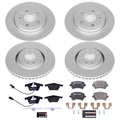 Power Stop 05-09 Audi A4 Front & Rear Euro-Stop Brake Kit