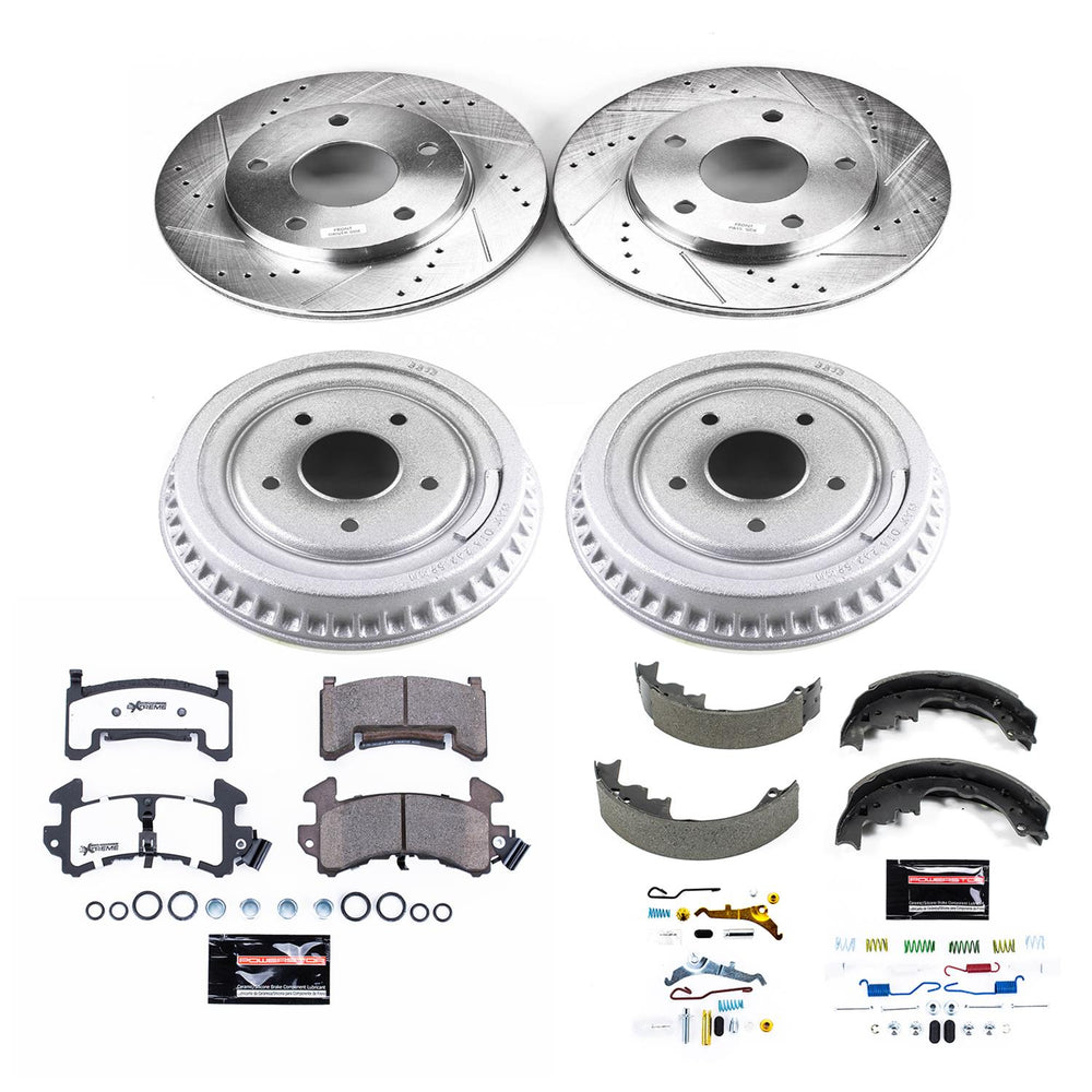 Power Stop 83-91 Chevrolet S10 Front & Rear Z26 Street Warrior Brake Kit