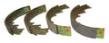 Front Brake Shoe Set for 1974-1976 Jeep SJ, J-Series w/ Front Drum Brakes Crown Automotive