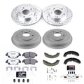 Power Stop 06-08 Honda Civic Front & Rear Z26 Street Warrior Brake Kit