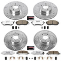 Power Stop 03-06 Subaru Baja Front & Rear Z26 Street Warrior Brake Kit
