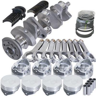 Eagle Chevy Tall 454 1Pc 4.250in Crank 6.535in H-Beam Srp 43cc Dome 4.310in Piston Rotating Assembly