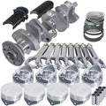 Eagle Chevy 400 3.750in Crank 5.700in H-Beam -5cc Flat Top 4.185in Pistons Rotating Assembly