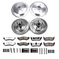 Power Stop 97-00 Ford Expedition Front & Rear Z36 Truck & Tow Brake Kit