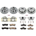 Power Stop 94-96 Chevrolet Impala Autospecialty Kit w/ Calipers - Front and Rear