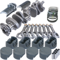 Eagle Chevrolet Small Block Rotating Assembly 4.125in Bore 4.000in Stroke -10.8cc Dome