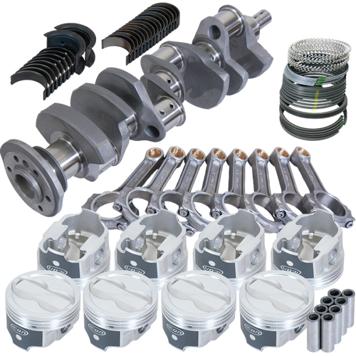 Eagle Chevy LT1 350 1Pc 3.750in Crank 5.700in I-Beam Rods -26cc 4.030in Pistons Rotating Assembly