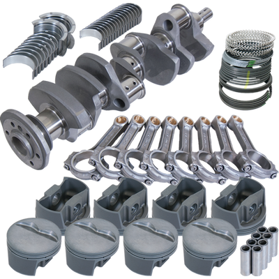 Eagle Chevy 350 3.750in Crank 5.700in I-Beam Rods -5cc Flat Top 4.040in Pistons Rotating Assembly