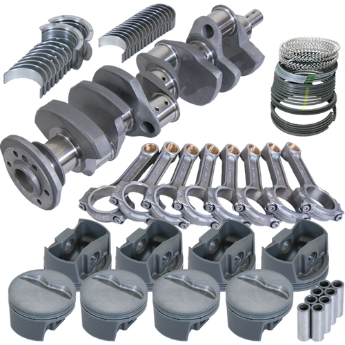 Eagle Chevy 350 3.750in Crank 5.700in I-Beam Rods -5cc Flat Top 4.040in Pistons Rotating Assembly