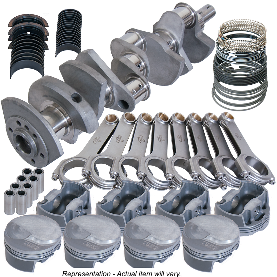 Eagle Chevy 4.8/5.3 LS 4.000in Crank 58 Tth Relctr 6.125in I-Beam 3.780in Pistons Rotating Assembly