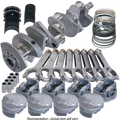 Eagle Chevy 4.8/5.3 LS 4.000in Crank 58 Tth Relctr 6.125in I-Beam 3.780in Pistons Rotating Assembly
