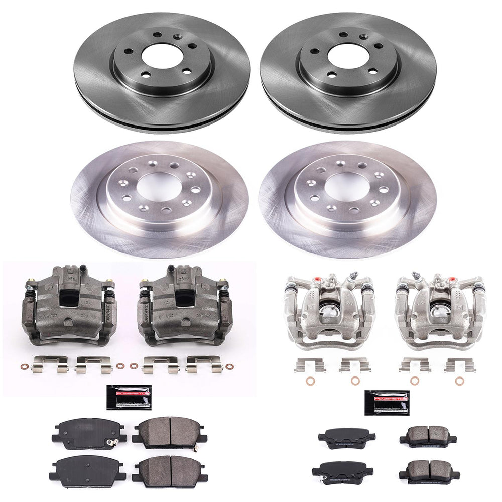 Power Stop 18-19 Buick LaCrosse Front & Rear Autospecialty Brake Kit w/Calipers