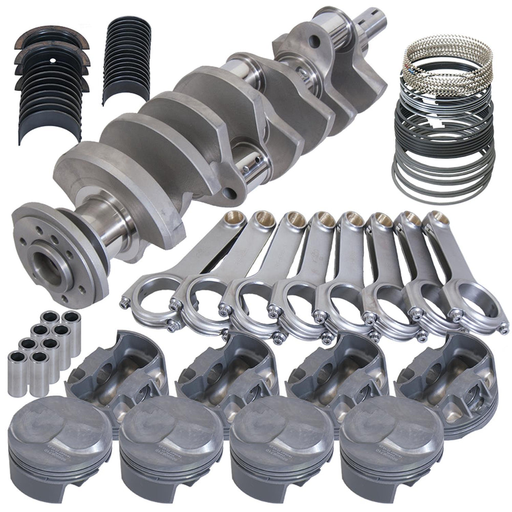 Eagle Chevy 350 3.480in Crank 5.700in I-Beam Rods -24cc 4.040in Pistons Balanced Assembly