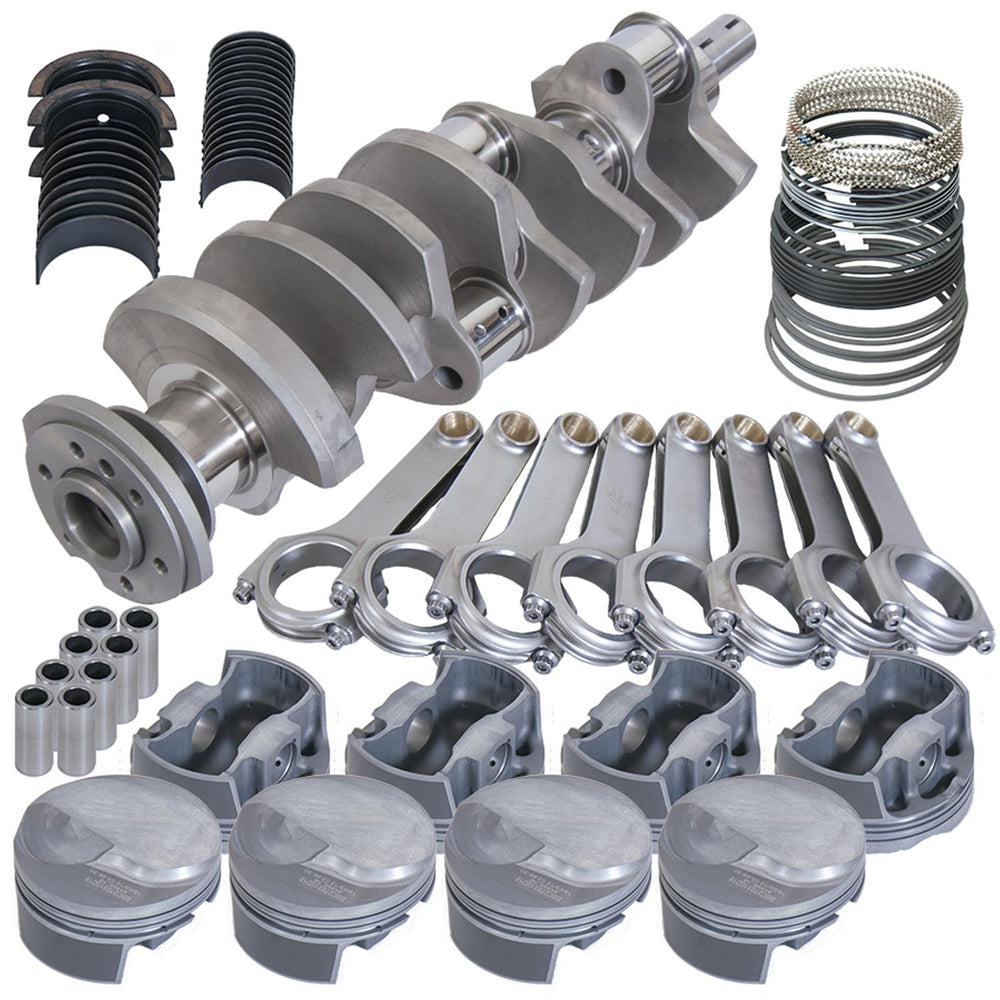 Eagle Chevy LT1350 1Pc 3.750in Crank 6.000in I-Beam 4.030in Pistons 168 Tooth FP Balanced Assembly