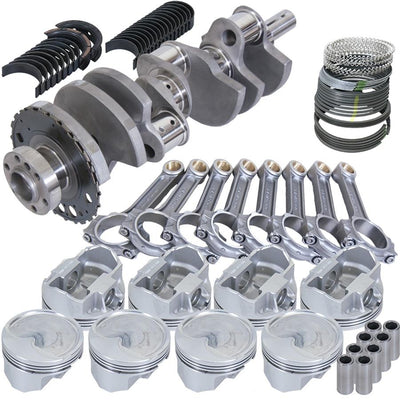 Eagle Ford 351W 3.850in Crank 5.956in I-Beam Rods 4.030in Pistons 157 Tooth FP Balanced Assembly