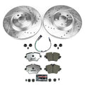 Power Stop 2021 Mini Cooper Countryman Front Z26 Street Warrior Brake Kit