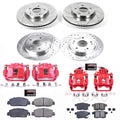 Power Stop 13-17 Honda Accord Front & Rear Z23 Evolution Sport Brake Kit w/Calipers